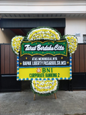 Papan Bunga Duka di Marunda