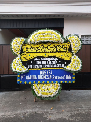 Papan Bunga Duka di Marunda