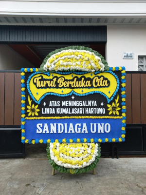 Papan Bunga Duka di Marunda
